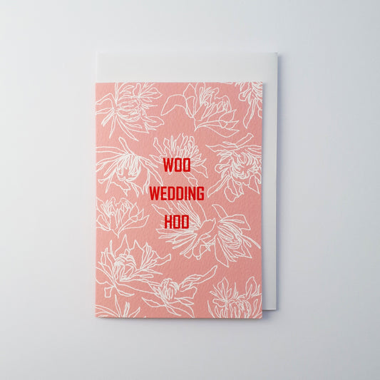 Woo Wedding Hoo Card