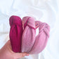 Baby pink glitter headband