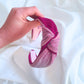 Double pink glitter headband