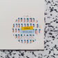 A3 'Sunny & Bright' Risograph Art print / Wall Art